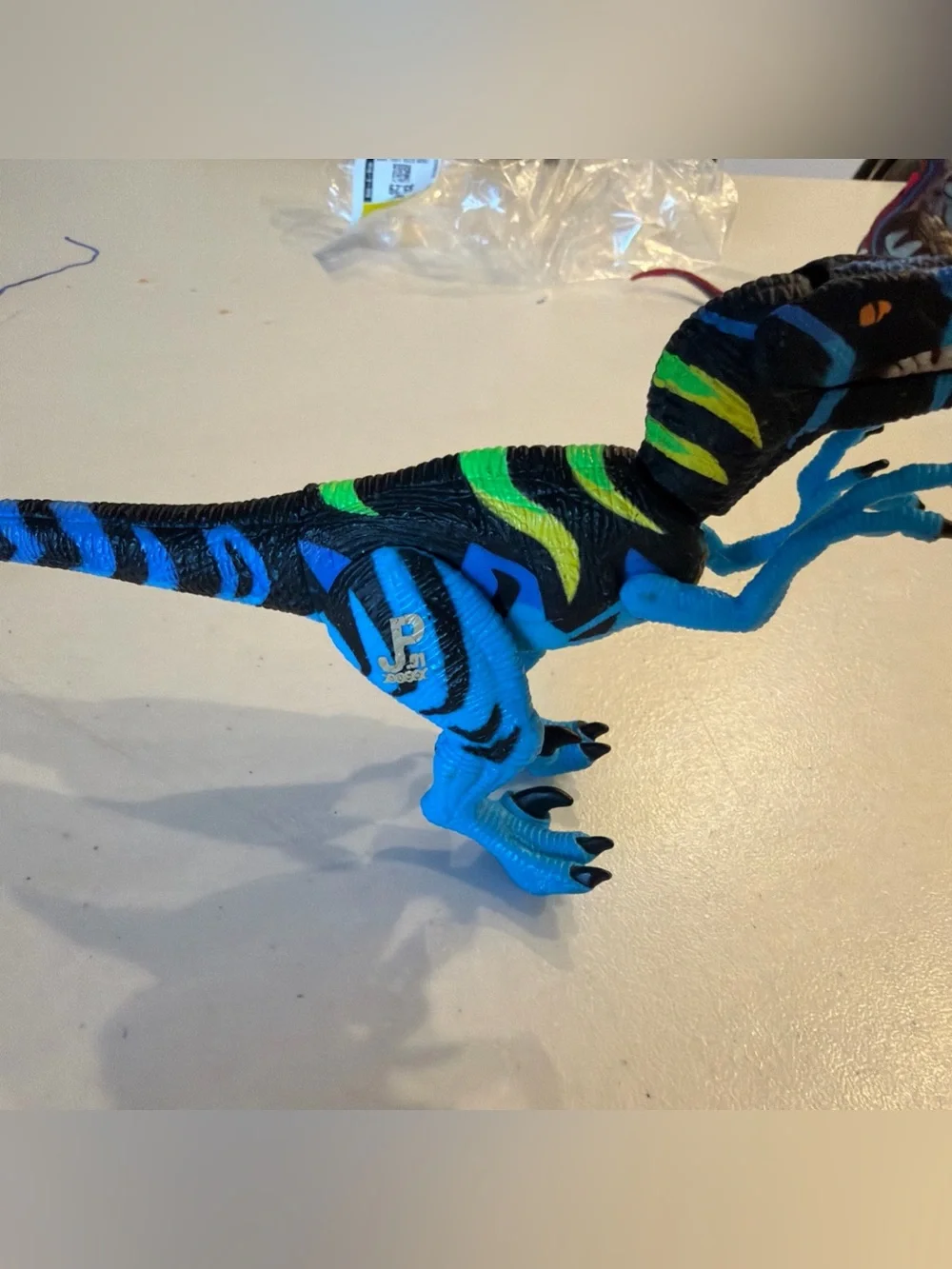 Vintage Kenner 1997 Jurassic Park Chaos Effect Raptor Alpha Figure JP01